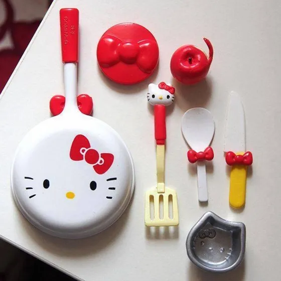 Peralatan Dapur  Bentuk Hello  Kitty  Super Cute Dan Cantik  