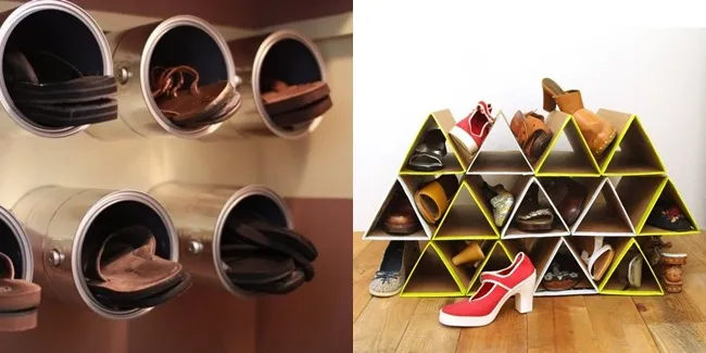 Rak Sepatu Tak Muat Lagi? Yuk Coba Trik DIY Ini Ladies 