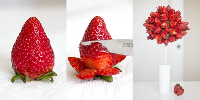 Tutorial Buket Bunga | tutorial membuat buket bunga dari buah stroberi vemale com Tutorial Buket Bunga | tutorial membuat buket bunga dari buah stroberi vemale com
