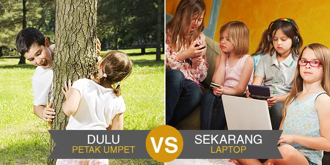 Perbandingan Mainan Anak Zaman Dulu dan Zaman Sekarang 