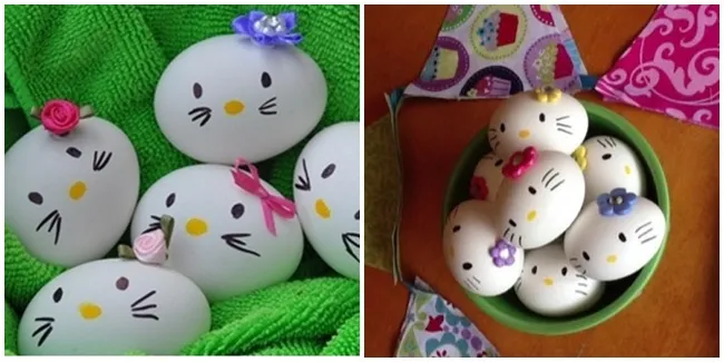 Fashion: DIY: Telur Hias Hello Kitty Untuk Paskah  Vemale.com