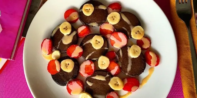Resep Fluffy Silver Dollar Chocolate Pancakes Ala Farah Quinn Resep Fluffy Silver Dollar Chocolate Pancakes Ala Farah Quinn