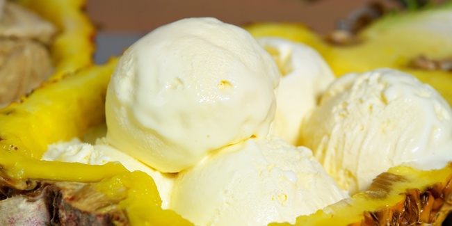 Resep Es Krim Nanas Mudah dan Praktis - Vemale.com