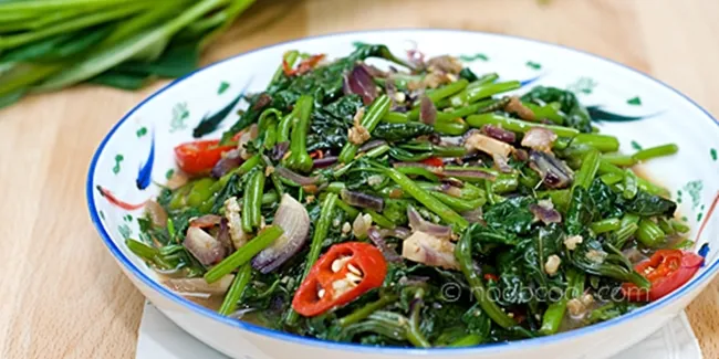 Resep Tumis Daun Ubi Jalar Resep Tumis Daun Ubi Jalar