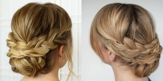 Tutorial Kepang Rambut Keren | tutorial super mudah sanggul simple dengan kepang foto Tutorial Kepang Rambut Keren | tutorial super mudah sanggul simple dengan kepang foto