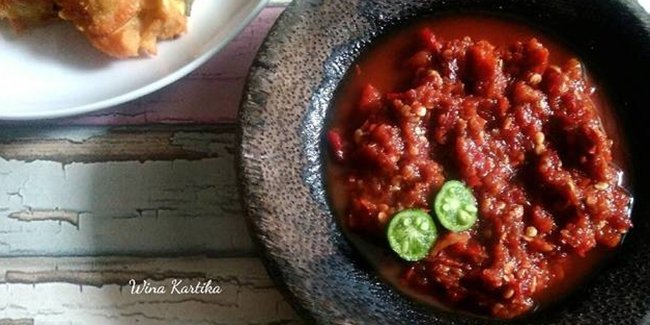 Resep Sambal Terasi Mentah  Cocok Buat Aneka Lalapan 