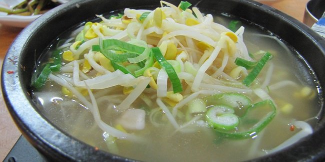 Resep Sayur Bening Tauge Kacang Kedelai Daun Bawang Gurih
