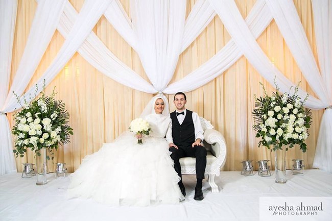 Foto pernikahan Deah dan Yusor, akhir Desember 2014 | foto: copyright facebook.com/ourthreewinners