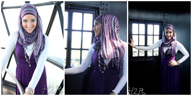 Tips And Tricks: 8 Gaya Hijab Modern Ala Si Cantik Yaz The 