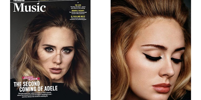 Ini wajah Adele sebenarnya/ copyright by instagram.com/adele
