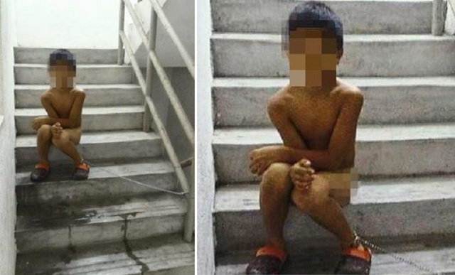 Anak 8 tahun dihukum tanpa busana selama 5 jam | Photo: Copyright malaysiandigest.com