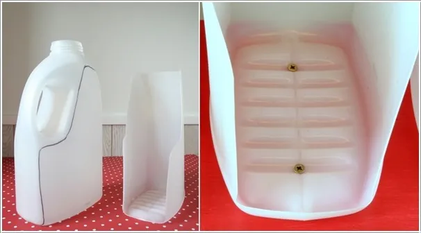 Recycle Botol  Bekas  Susu Untuk Rak  Buku  Vemale com