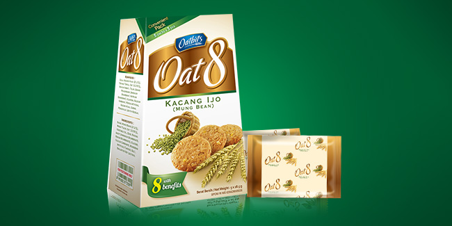 Oatbits Oat 8 Kacang Hijau