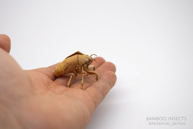 Miniatur serangga dari bambu yang mirip dengan serangga aslinya/copyright take64.wixsite.com
