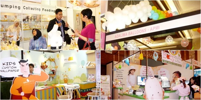 Urut 1-4, atas kiri booth 1, kanan bawah booth 4