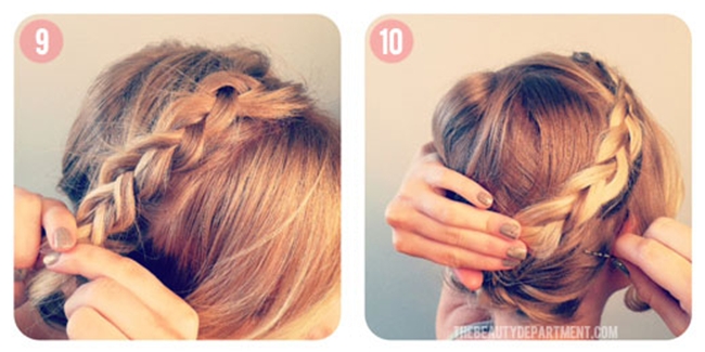 Tutorial Kepang Tempel Untuk Rambut Pendek  Vemale.com