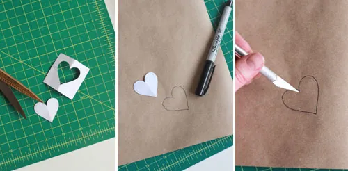 Tutorial Membungkus Kado Simple Bentuk Hati Romantis ...