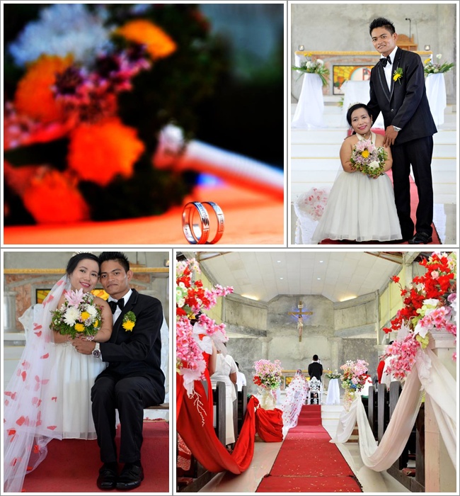 Pernikahan Mae dan Felomino yang begitu manis serta romantis/copyright facebook.com/Thania Tiffany