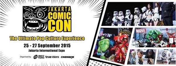 Comic Con akan diselanggarakan di Jakarta pada bulan September 2015 | Photo: Copyright Doc Vemale.com