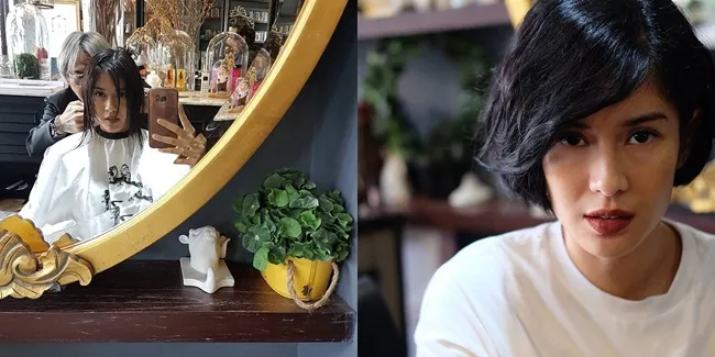 Potong Rambut Super Pendek, Dian Sastro Mirip Nike Ardilla 