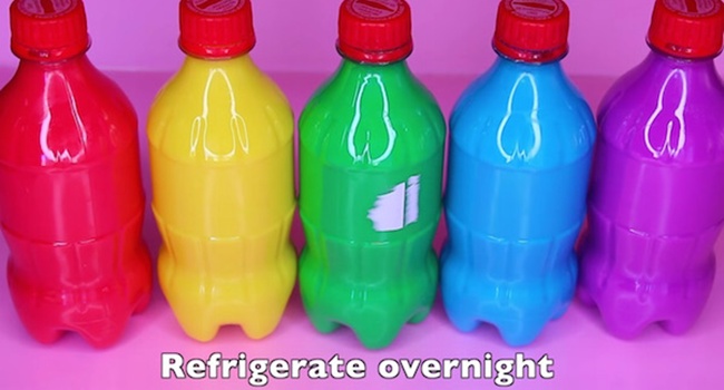 DIY Membuat Jelly Botol Soda Warna-Warni - Vemale.com