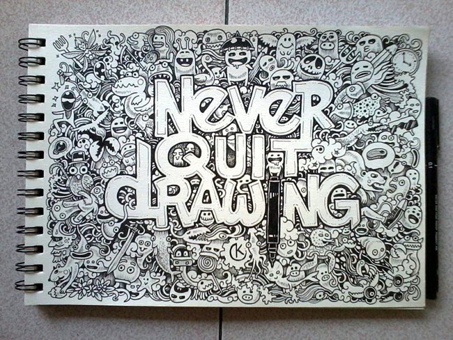 Contoh Doodle | copyright Deviantart.com