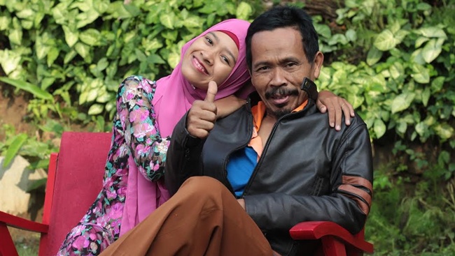 Gilang dan ayah | Photo: Copyright Doc Gilang Setyandhini 