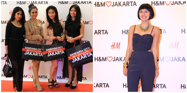 Banyak yang hadir di launching H&M Store di Jakarta