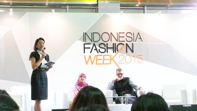 Peluncuran FashionTalk Di IFW 2015 | foto: copyright vemale/yuni