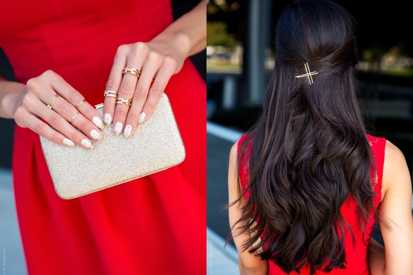 Red Gold Inspirasi Dress Cantik Menyambut Imlek 2019 