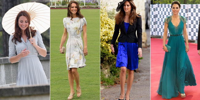 Gaya anggun Kate Middleton (c) berbagai sumber