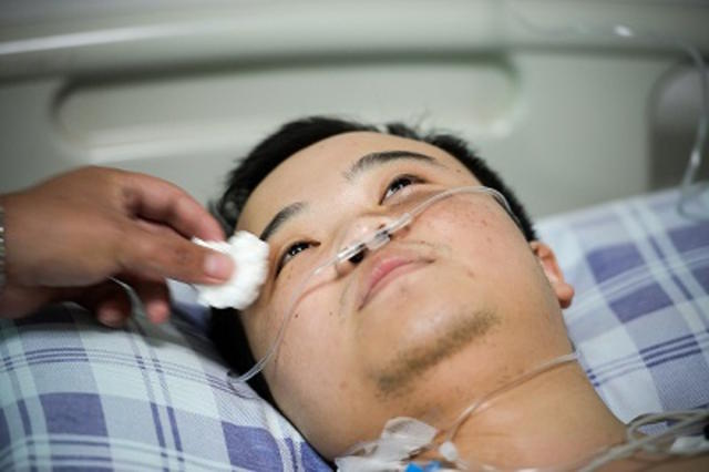 Xu yang sedang dirawat di rumah sakit | Copyright by shanghaiist.com