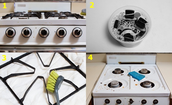 Tips Dapur Cara Membersihkan Kompor Gas dari Minyak dan 