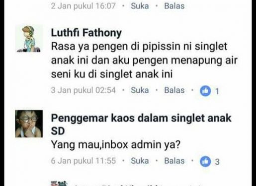 Penggemar Silet Anak SD/Facebook