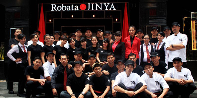 Crew dari Robata JINYA