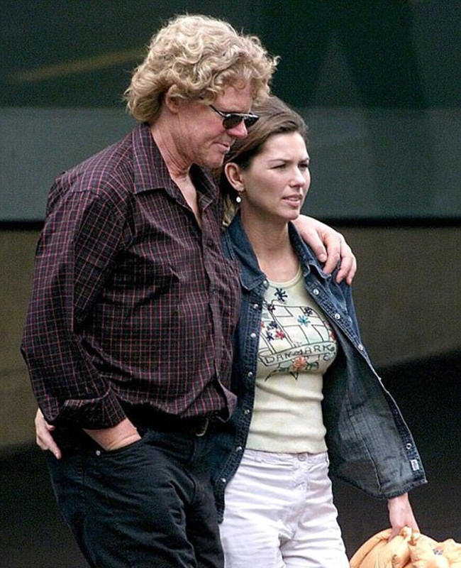 Shania dan mantan suaminya, Robert/copyright dailymail.co.uk