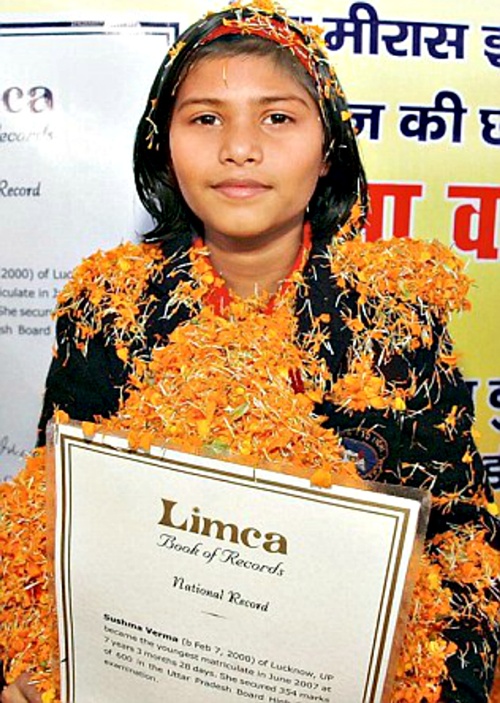 Sushma Verma, remaja 15 tahun yang saat ini kuliah S3 | Photo: Copyright indiatimes.com