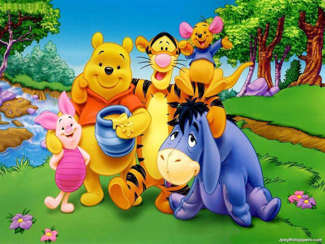 Winnie the Pooh dan teman-temannya | Foto: copyright gotmybook