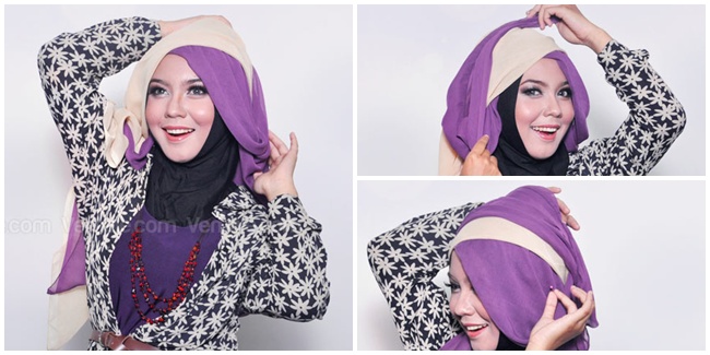 Image Result For Tutorial Jilbab Layer  Warna