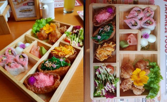 Paket makanan di Resto Tokyo Belly, Jakarta/copyright vemale.com/Amalia AK