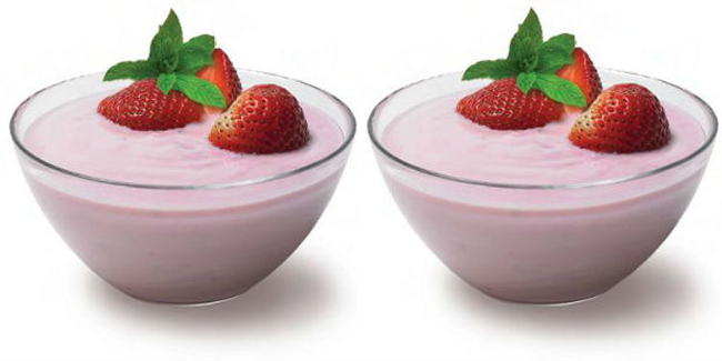 ilustrasi yogurt. Source shape